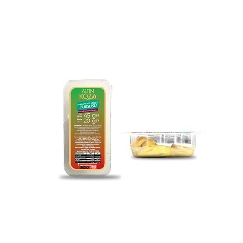 20 G TEK KULLANIMLIK PAKET JALAPENO TURŞUSU (KOLİ = 192 ADET)